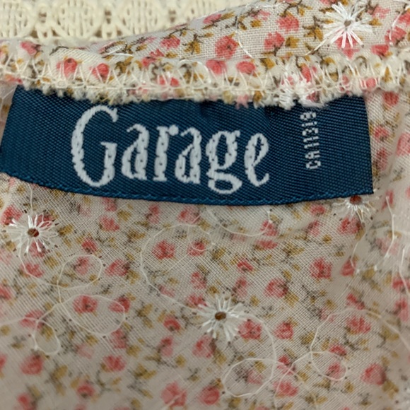 Garage Beige Florals Open Back Size SP - Picture 9 of 9